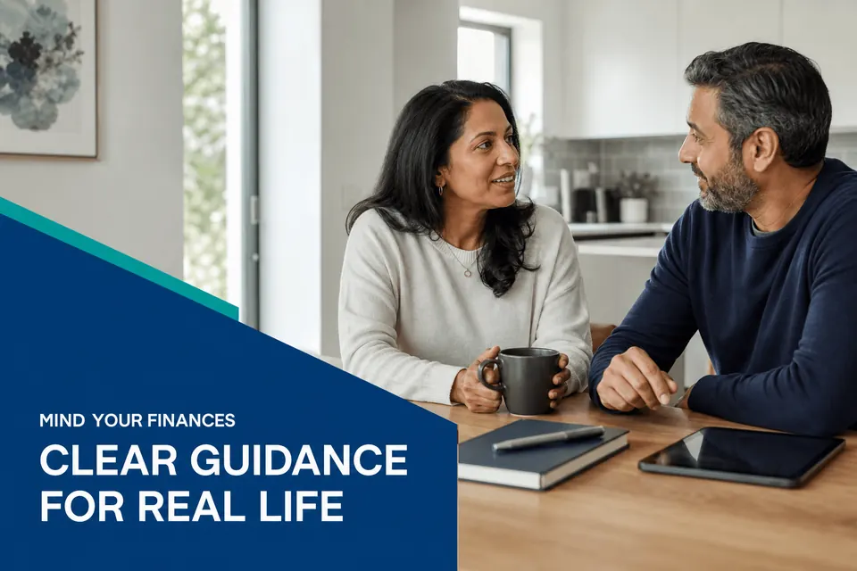A calm, modern setting for making everyday financial decisions